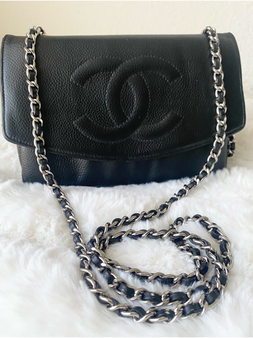 ❤️ CHANEL Caviar Timeless CC Wallet on Chain - Picture 4 of 17